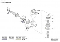 Bosch 0 601 773 708 GBR 14 CA Concrete Grinder Spare Parts